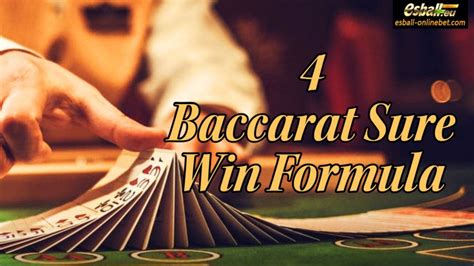 Baccarat Sure Win Formula .